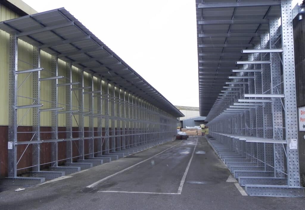 Cantilever extérieur galvanisé Atlantique Rayonnages