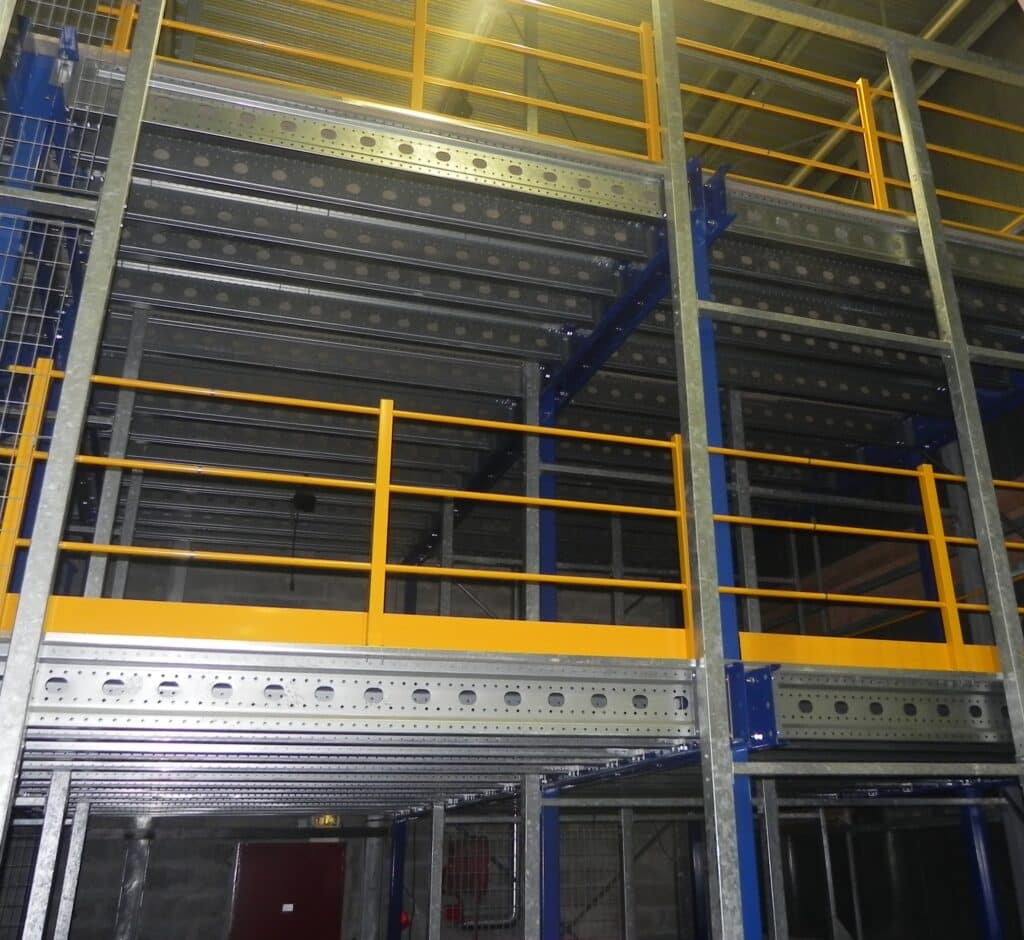 plateforme 3 niveaux ATLANTIQUE RAYONNAGES